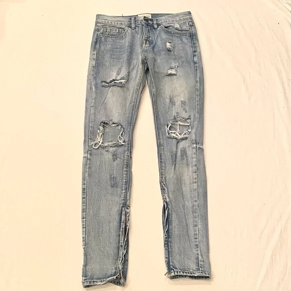 Fear of God | Jeans | Fog Fear Of God Fourth Collection Zip Ankle  